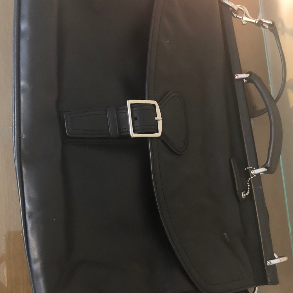 Coach messenger style laptop bag.